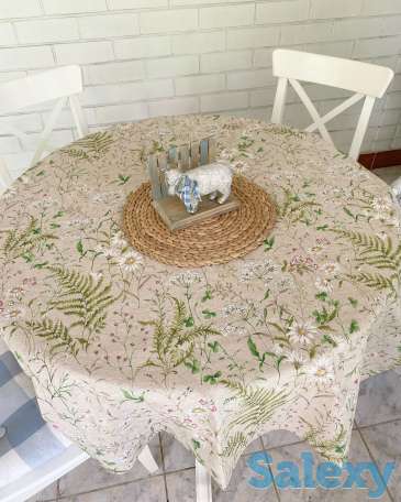 Скатерть с тефлоновым покрытием Луговые Цветы из Италии, фотография 5