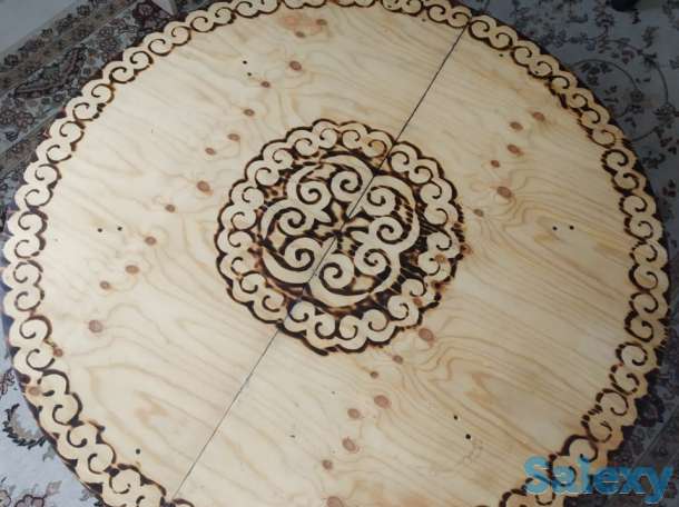 Аренда компактного круглого стола (диаметр - 1, 2 метра), фотография 1