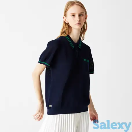 Женский свитер lacoste l!ve из органического хлопка, фотография 1