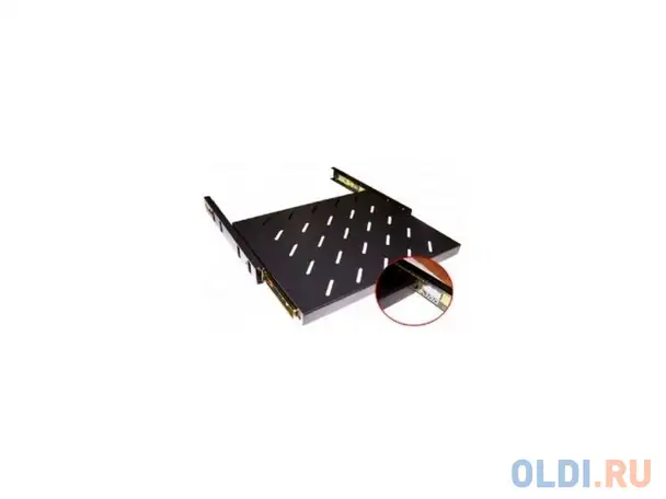 Полка lanmaster twt-cbb-sm-8/20 4 точки для напольных шкафов глубиной 800мм до, фотография 1