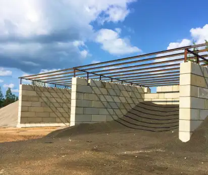 фундаментные блоки ФБС, бетонные лего-блоки, фотография 5