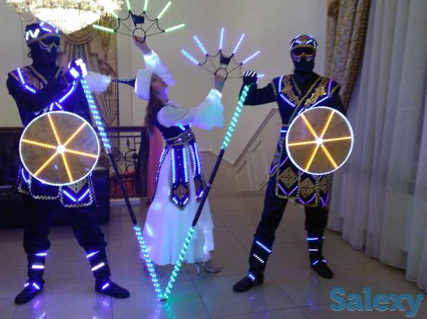 Световое шоу на праздник, фотография 4