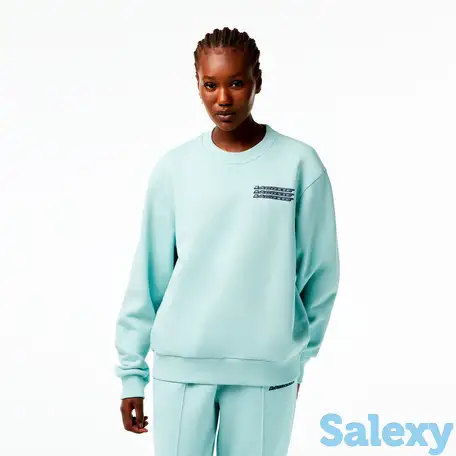 Женская толстовка lacoste loose fit, фотография 1