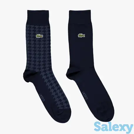 Женские короткие носки lacoste 3 пары, фотография 1