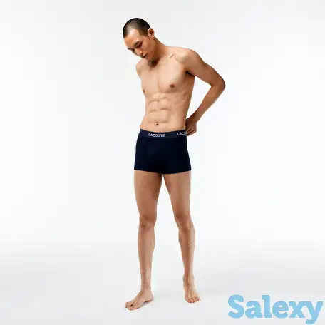 Мужское нижнее бельё lacoste (3 шт.), фотография 1