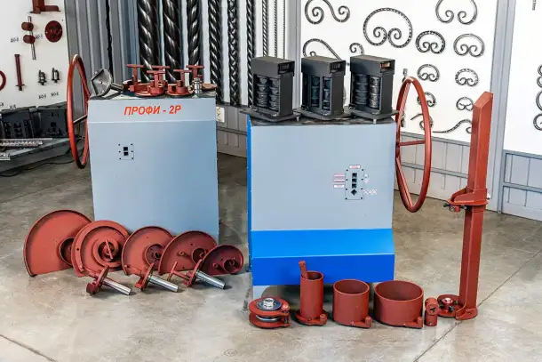 Кузнечно-гибочные станки серии ПРОФИ - для художественной ковки, гибки и формовки металлопроката, фотография 7