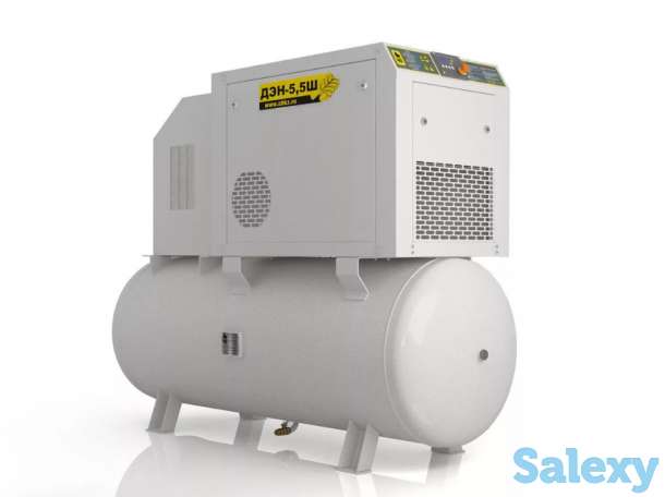 Винтовой компрессор ДЭН  — 5,5Ш-Р (250л), фотография 3