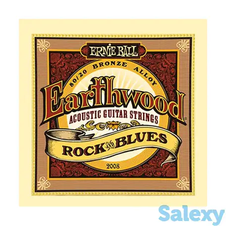 Струны для акустической гитары ernie ball earthwood 80/20 p02008, фотография 1