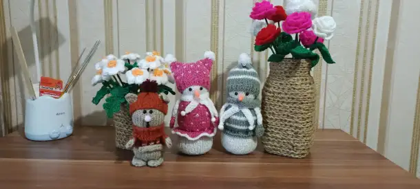 Вязаные игрушки, фотография 1