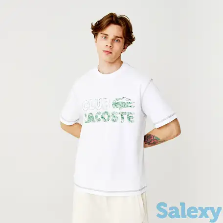 Мужская футболка lacoste из органического хлопка, фотография 1