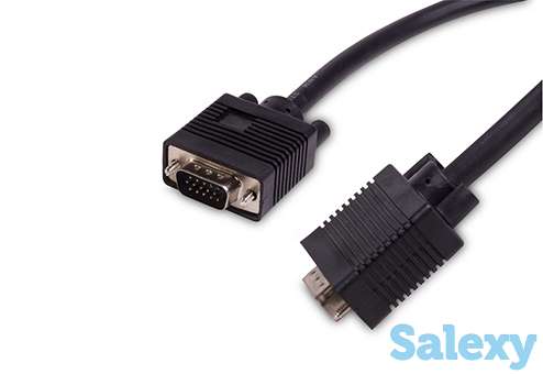 Интерфейсный кабель ipower ipivgamm30 vga 15m/15m, 3м. черный, фотография 1