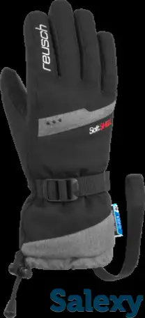 Перчатки reusch 18-19 coral r-tex xt black/black melange, фотография 1