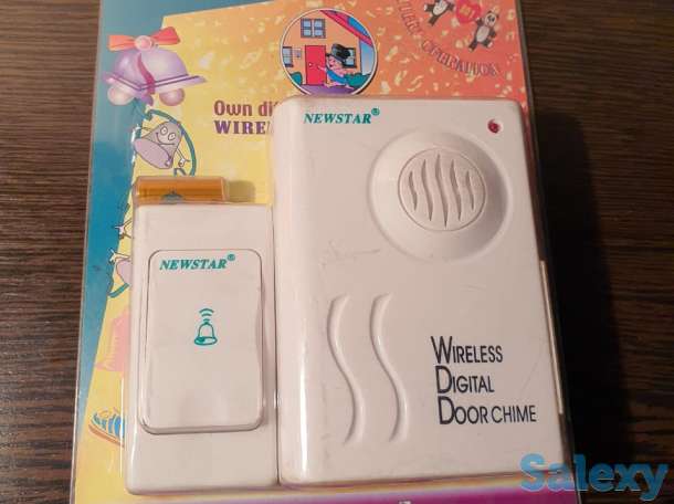 Стильный цифровой звонок дверной беспроводной, фотография 1