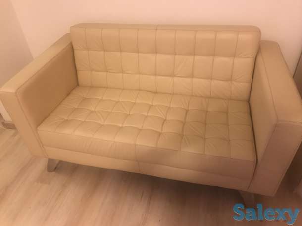 Продаю кожанный диванчик 146/78, фотография 1