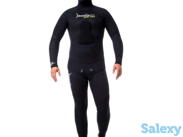 Гидрокостюм marlin skiff pro черный, 9 mm, фотография 2