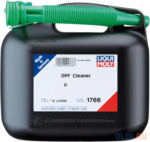 Очиститель сажевого фильтра liquimoly dpf cleaner 1766, фотография 1