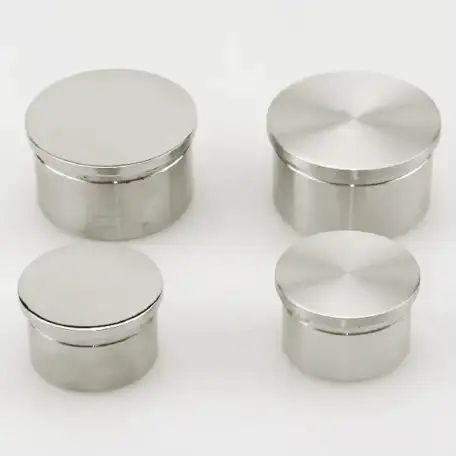 Заглушка алюминиевая зажимная; быстроразъемная, фотография 1