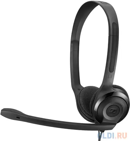 Гарнитура sennheiser pc 5 chat черные (mini jack 3.5 mm, накладые,2м), фотография 1