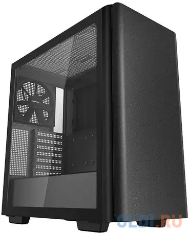 Корпус deepcool ck500 черный без бп atx 2x120mm 1x140mm 2xusb3.0 audio, фотография 1