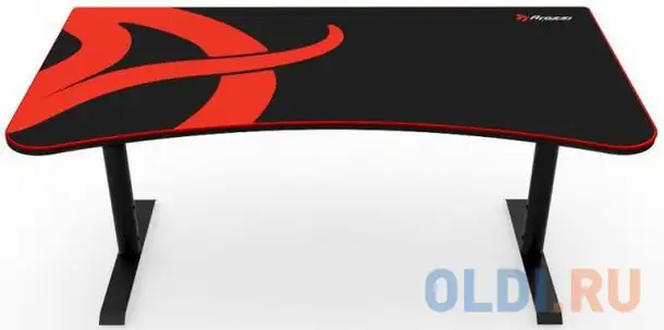 Стол для компьютера arozzi arena gaming desk - black, фотография 1