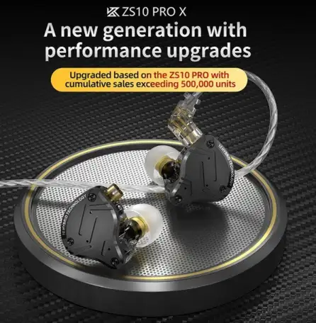 Наушники KZ Zs10 Pro X, фотография 1