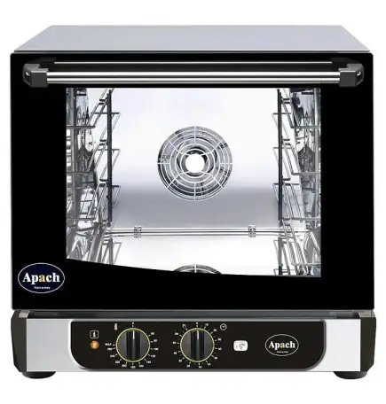 Конвекционная печь Apach AD44MH ECO предназначена для выпекания или разогрева кондитерских и хлебобулочных изделий, гото, фотография 1