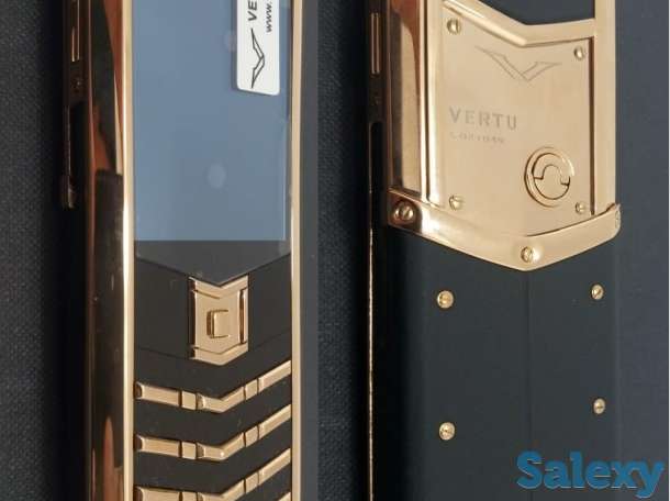 Верту Vertu Signature S Design Black + Gold реплика, фотография 1