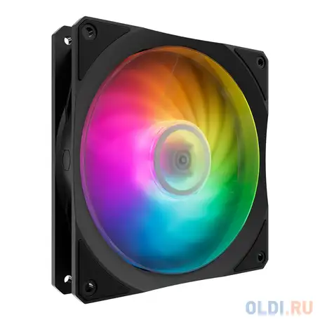 Кулер для корпуса 1 ватт/ mobius 140p argb, фотография 1