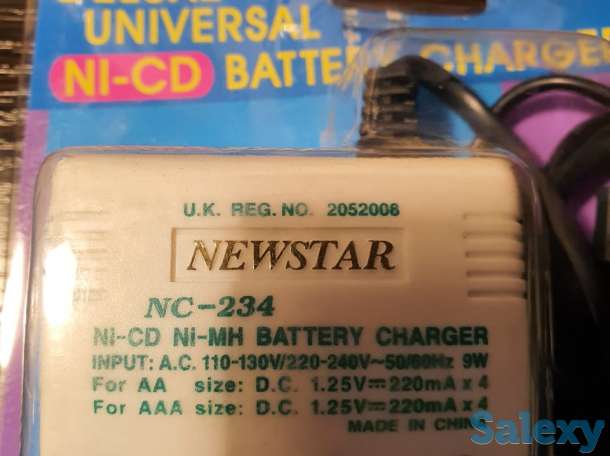 Зарядное устройство Newstar NC-234, универсальная зарядка Ni-Cd, фотография 7