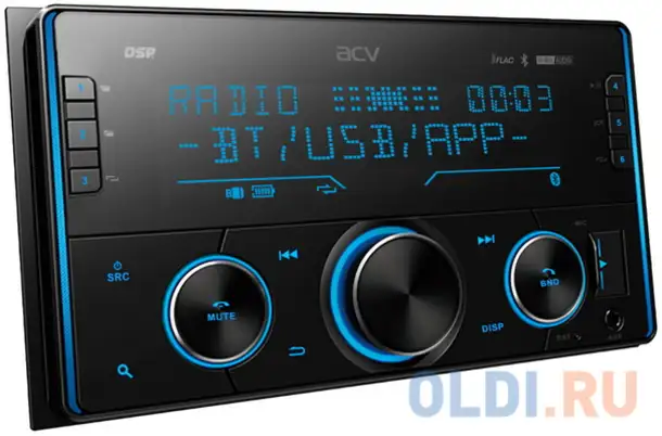 Автомагнитола acv adx-211bm 2din 4x50вт, фотография 1