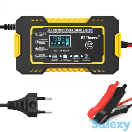 RJ Tianye! Цифровое зарядное устройство для АКБ. 6 А, 12 В. Топ 2023г, фотография 5