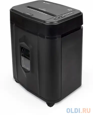Шредер heleos ап20-4 черный с автоподачей (секр.p-4) перекрестный 131лист. 20лтр. скрепки, фотография 1