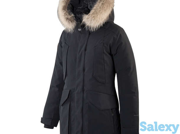 Куртка пуховая женская сивера шуя черная, фотография 1