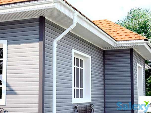 Облицовка фасада виниловыми панелями, фотография 1