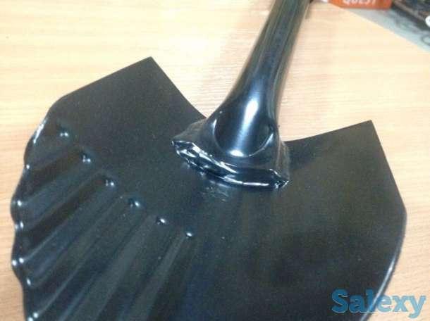 Лопата Maximus Черная (сталь), Черная ручка, фотография 2