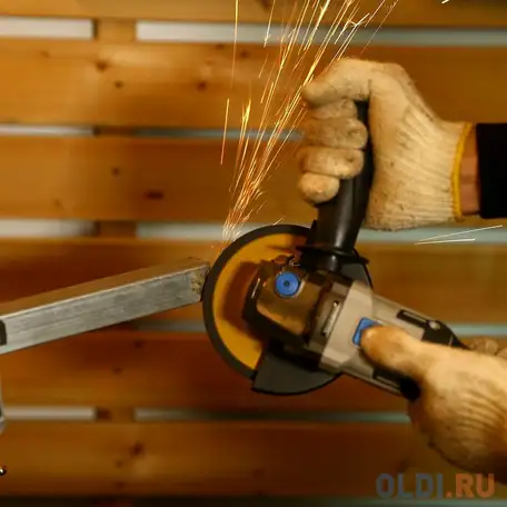 Углошлифовальная машина deko dkag20 рез.шпин.:m14 d=125мм, фотография 1