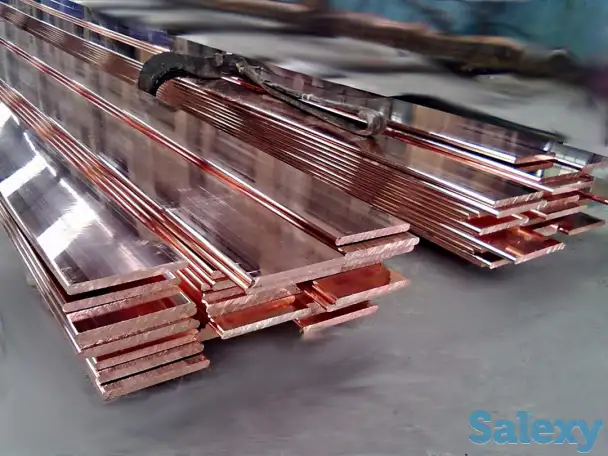 Шина медная электротехническая М1 4*40мм, фотография 1