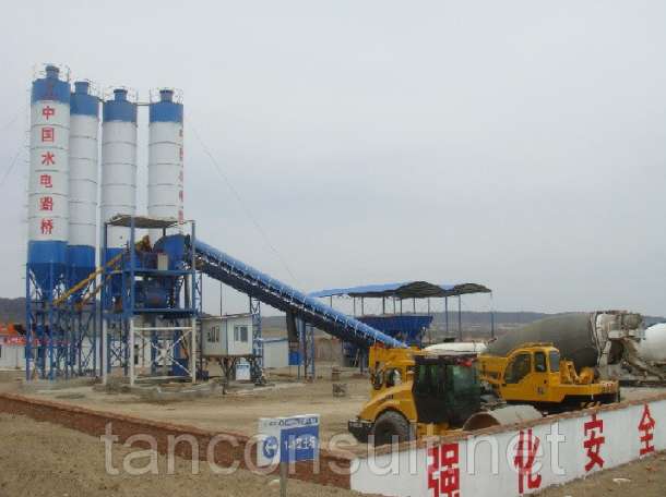 Бетонный завод из китая 180 м3, фотография 1