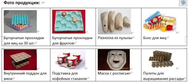 Оборудование для изготовления лотков для яиц, фотография 3