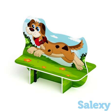 Скамейка детская пес мф 41.01.02, фотография 1