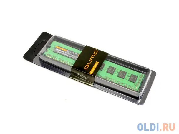 Оперативная память для компьютера qumo qum3u-8g1333c9(r) dimm 8gb ddr3 1333mhz, фотография 1
