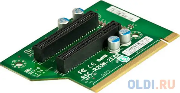 Карта расширения supermicro rsc-r2uw-2e8r, фотография 1