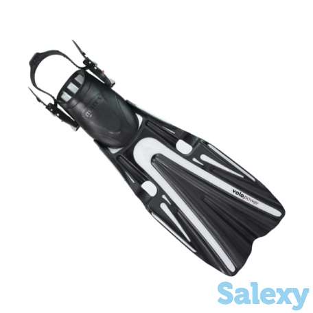 Ласты регулируемые mares volo power цвет желтый, фотография 5