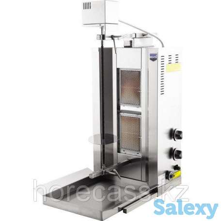 донер аппарат, 2 горелки с верхним мотором, фотография 1