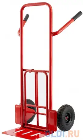 Тележка ручная 2-х колесная ttp2-01.00.000., г/п 190кг,п/н колеса d260мм,платформа 580х290// сибртех, фотография 1