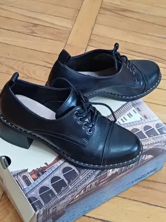 Продаются кожаные туфли 37 размер, фотография 2