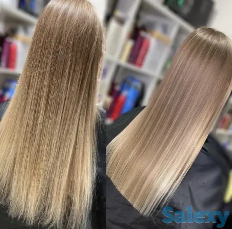 Кератиновое выпрямление и ботокс волос, ламинирование ресниц и бровей., фотография 4