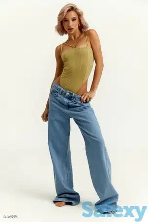 Боди с декоративными строчками, фотография 1