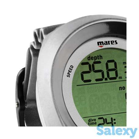 Компьютер для дайвинга mares puck pro+ - цв.серо-черный, фотография 2