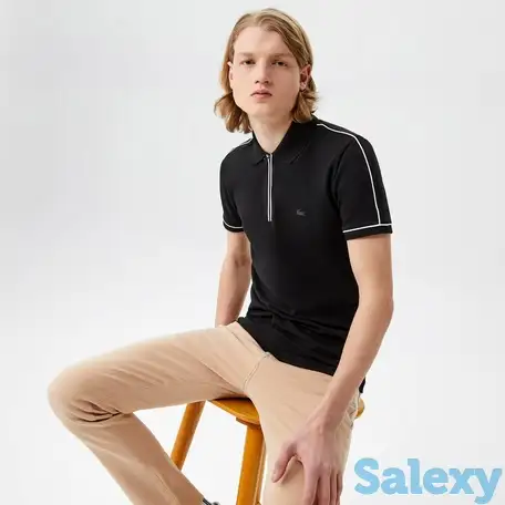 Мужское поло lacoste slim fit, фотография 1